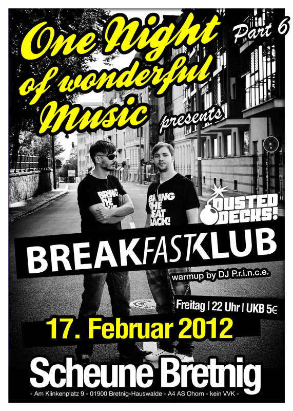 Breakfastklub live One Night of Wonderful Music